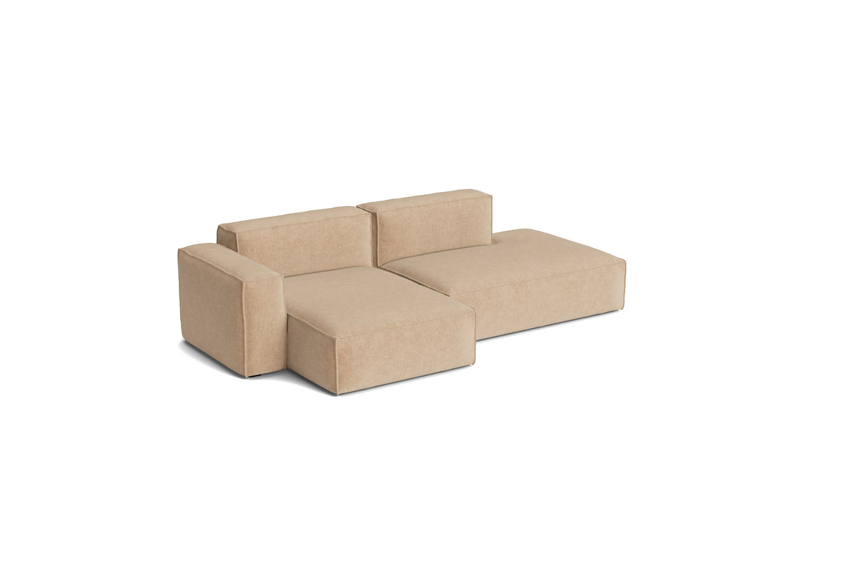 HAY Mags Soft Low armrest 2,5 pers. sofa med aftageligt betræk, kombination 3 venstre - Overlap - 01 - Jacobsen Plus