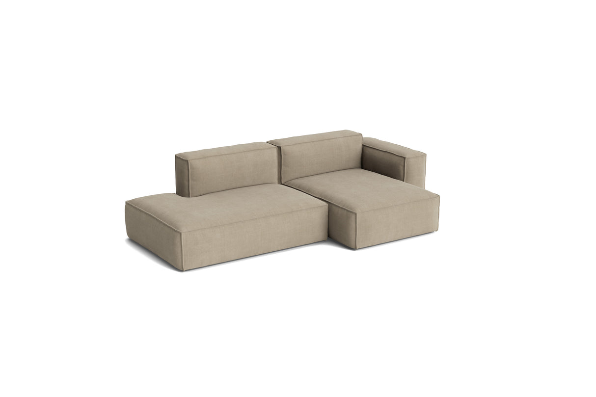 HAY Mags Soft Low armrest 2,5 pers. sofa med aftageligt betræk, kombination 3 højre - Linara - 216 - Jacobsen Plus