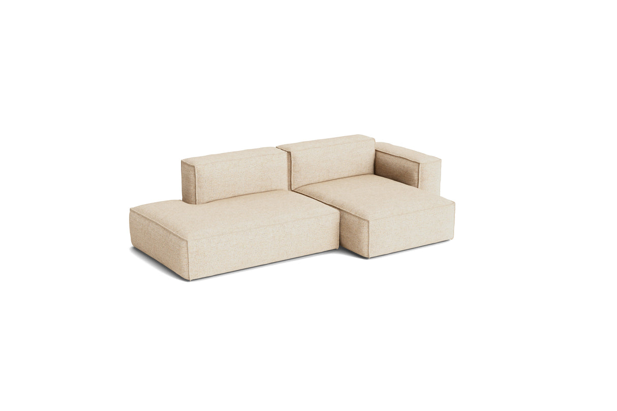 HAY Mags Soft Low armrest 2,5 pers. sofa med aftageligt betræk, kombination 3 højre - Bolgheri - LGG60 - Jacobsen Plus