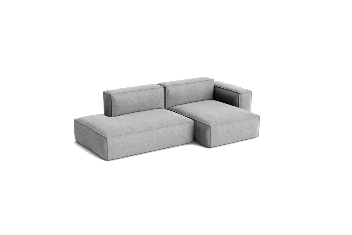 HAY Mags Soft Low armrest 2,5 pers. sofa med aftageligt betræk, kombination 3 højre - Hallingdal - 130 - Jacobsen Plus
