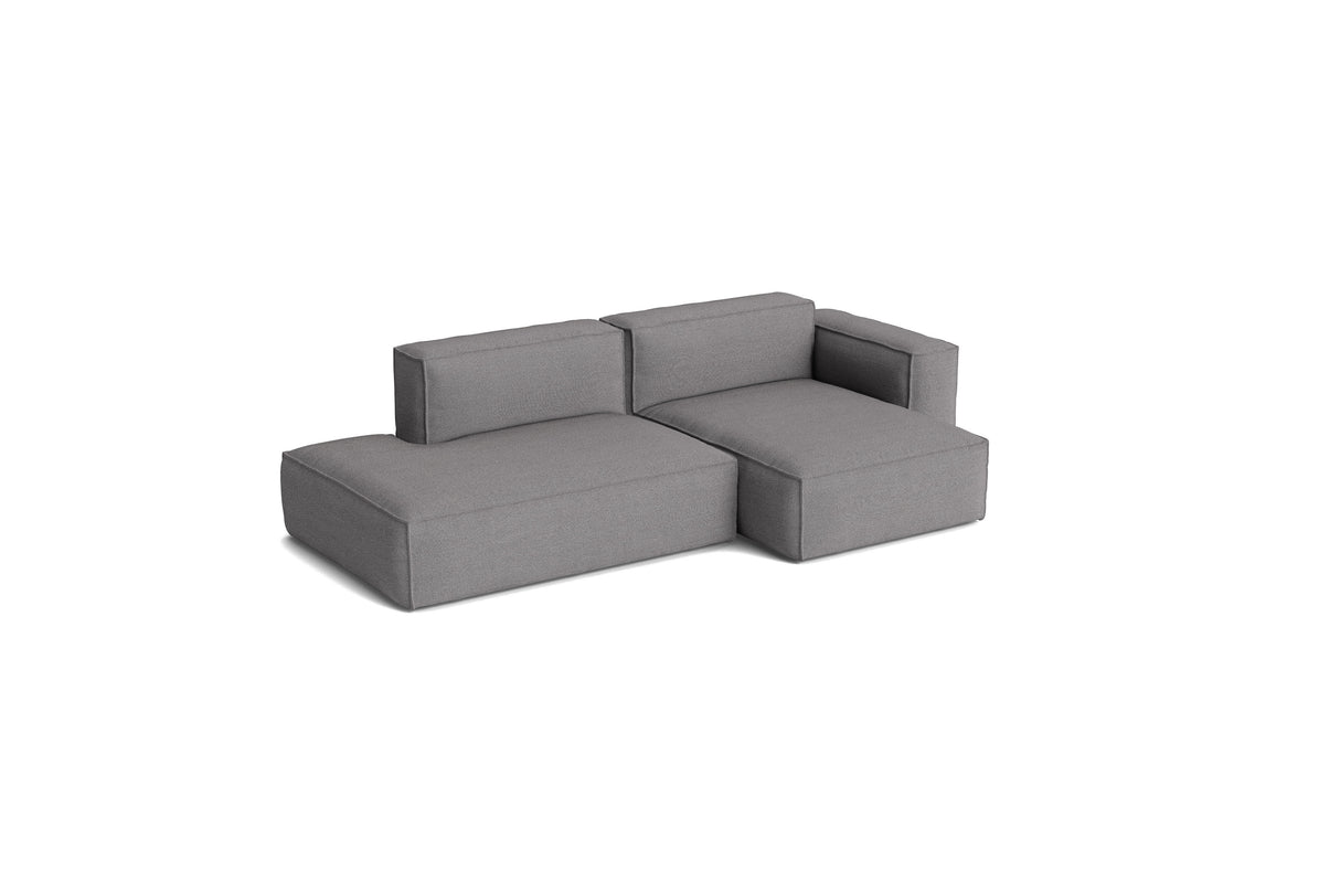 HAY Mags Soft Low armrest 2,5 pers. sofa med aftageligt betræk, kombination 3 højre - Hallingdal - 166 - Jacobsen Plus