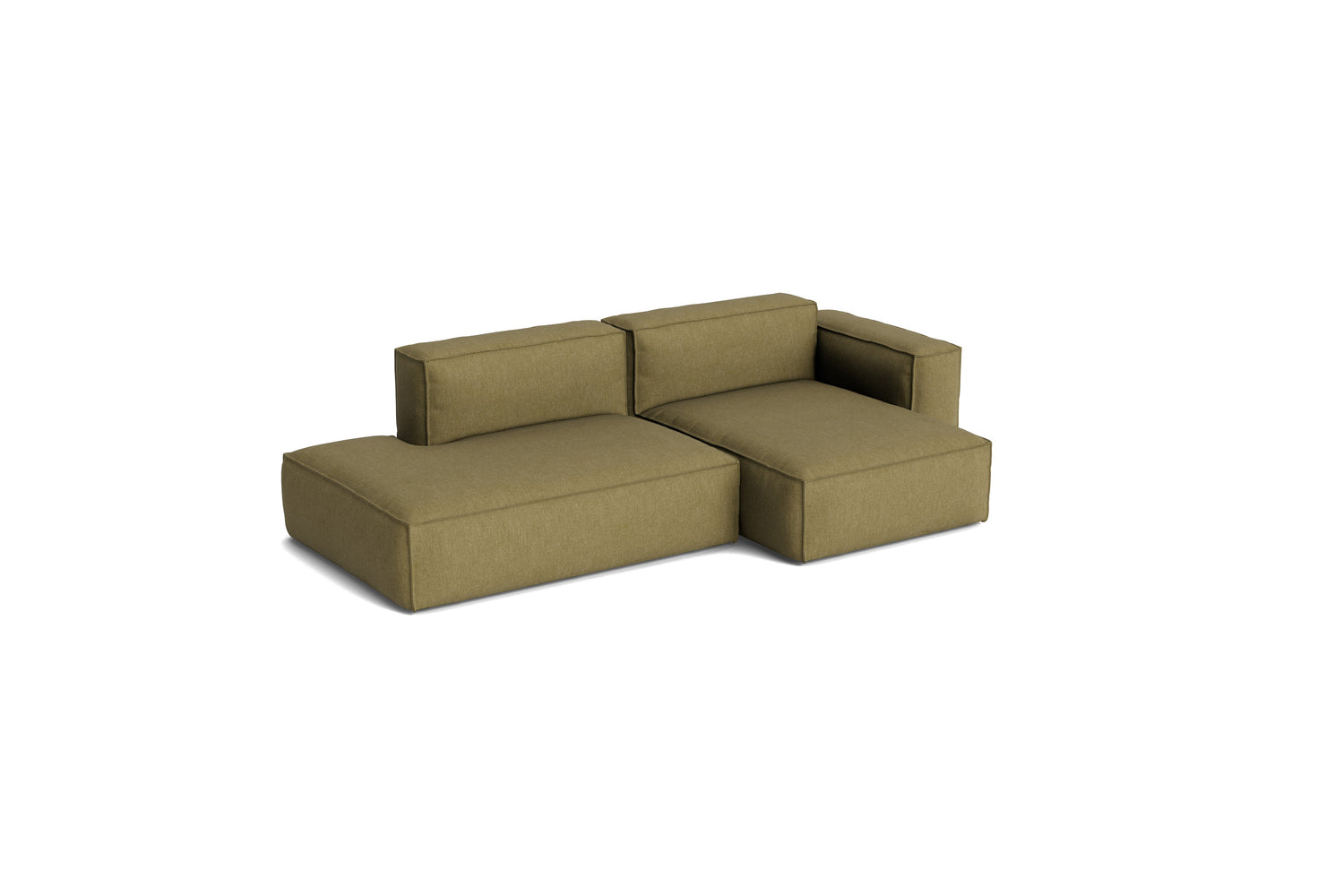 HAY Mags Soft Low armrest 2,5 pers. sofa med aftageligt betræk, kombination 3 højre