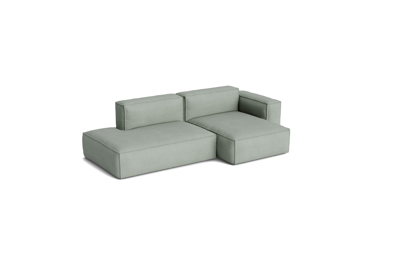 HAY Mags Soft Low armrest 2,5 pers. sofa med aftageligt betræk, kombination 3 højre