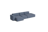 HAY Mags Soft Low armrest 3 pers. sofa med aftageligt betræk, kombination 4 venstre - Linara - 198 - Jacobsen Plus
