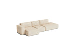 HAY Mags Soft Low armrest 3 pers. sofa med aftageligt betræk, kombination 4 venstre - Bolgheri - LGG60 - Jacobsen Plus