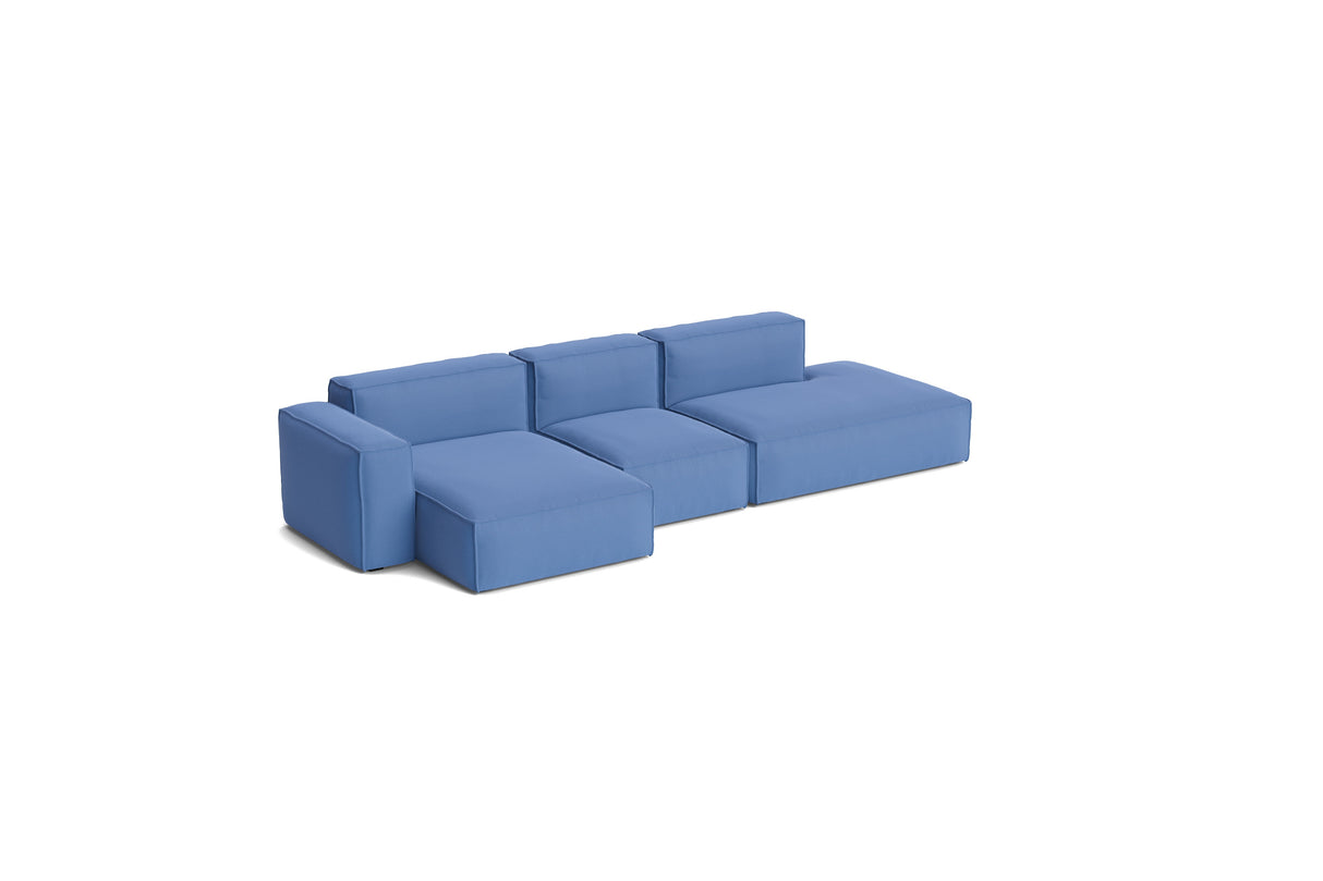 HAY Mags Soft Low armrest 3 pers. sofa med aftageligt betræk, kombination 4 venstre - Story - 023 - Jacobsen Plus