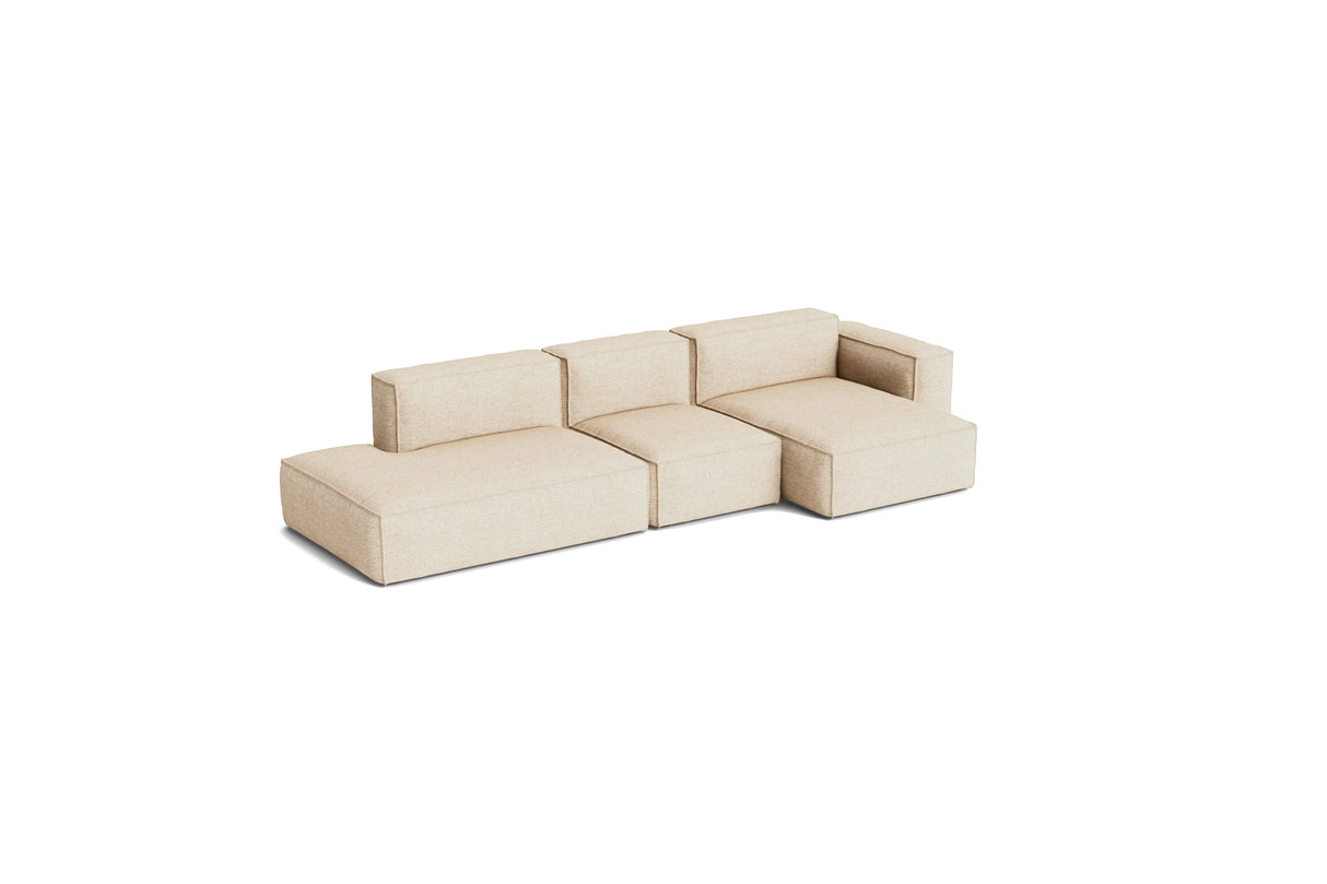 HAY Mags Soft Low armrest 3 pers. sofa med aftageligt betræk, kombination 4 højre - Bolgheri - LGG60 - Jacobsen Plus