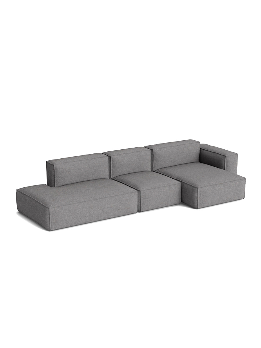 HAY Mags Soft Low armrest 3 pers. sofa med aftageligt betræk, kombination 4 højre - 1 - Jacobsen Plus