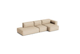 HAY Mags Soft Low armrest 3 pers. sofa med aftageligt betræk, kombination 4 højre - Metaphor - 035 - Jacobsen Plus