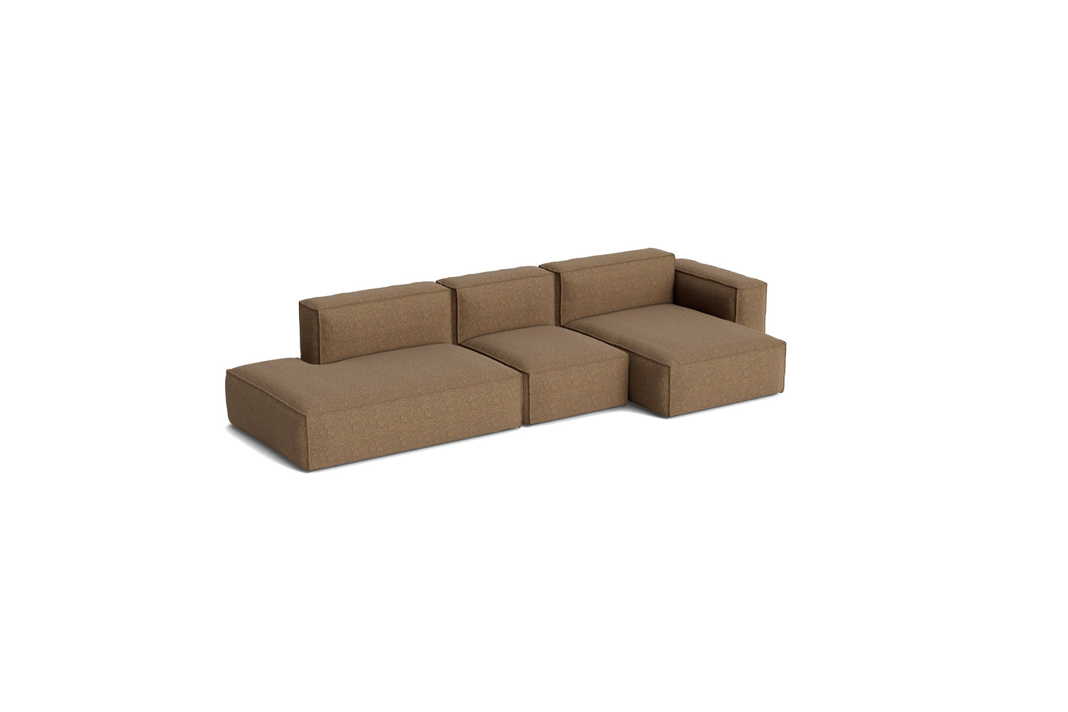 HAY Mags Soft Low armrest 3 pers. sofa med aftageligt betræk, kombination 4 højre