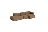HAY Mags Soft Low armrest 3 pers. sofa med aftageligt betræk, kombination 4 højre - Tartaglia - 1004 - Jacobsen Plus