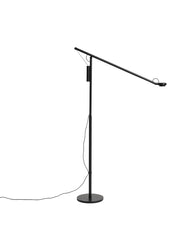 Fifty-Fifty Gulvlampe, soft black fra Hay
