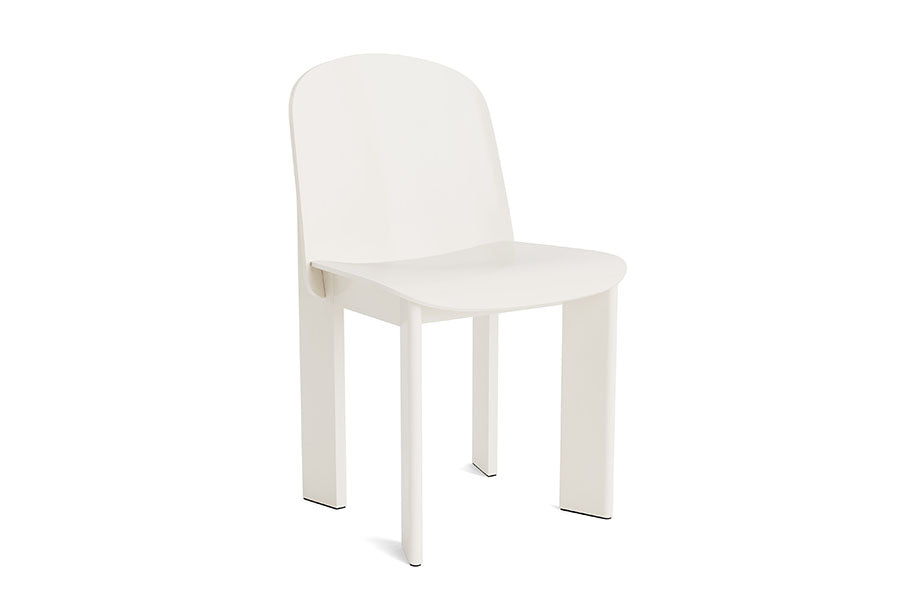 Chisel 65 stol fra Hay - Cream White lakeret bøg - Jacobsen Plus