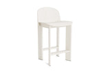 Chisel 35 lav barstol fra Hay - Cream White lakeret bøg - Jacobsen Plus