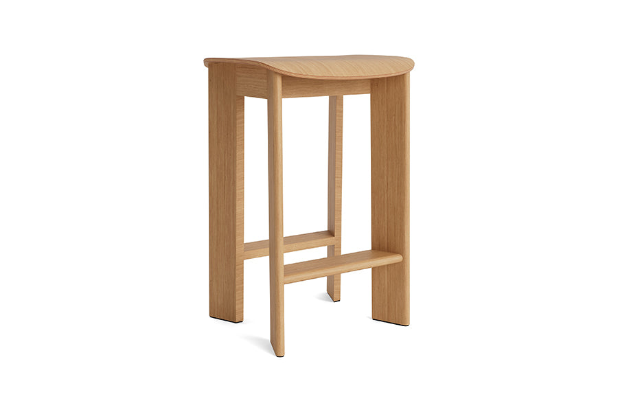 Chisel 30 lav barstol, m. polstring fra Hay