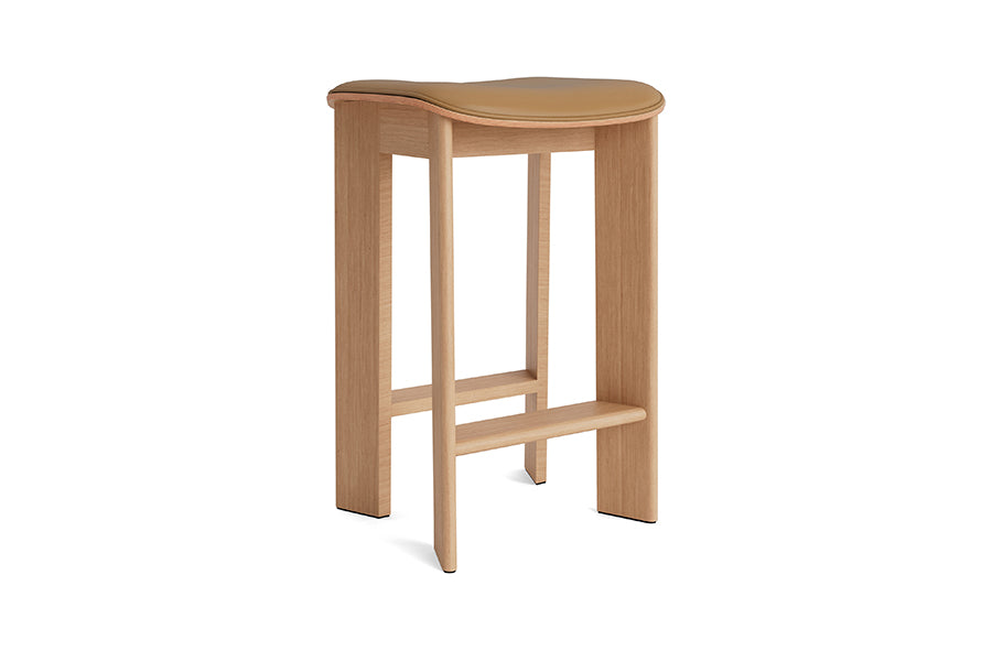 Chisel 30 lav barstol, m. polstring fra Hay