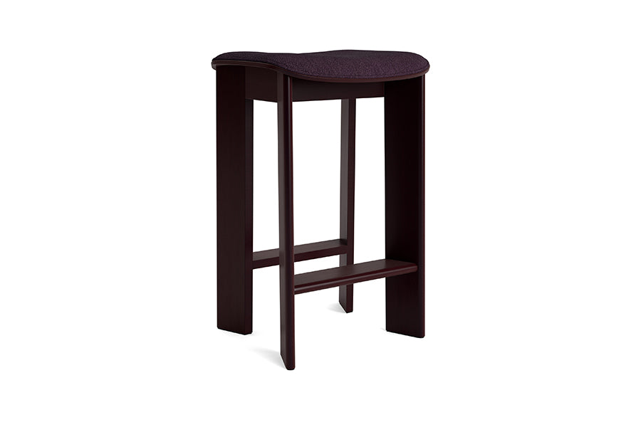 Chisel 30 lav barstol, m. polstring fra Hay