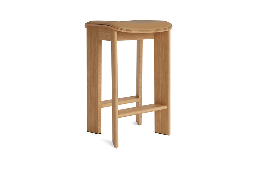 Chisel 30 lav barstol, m. polstring fra Hay