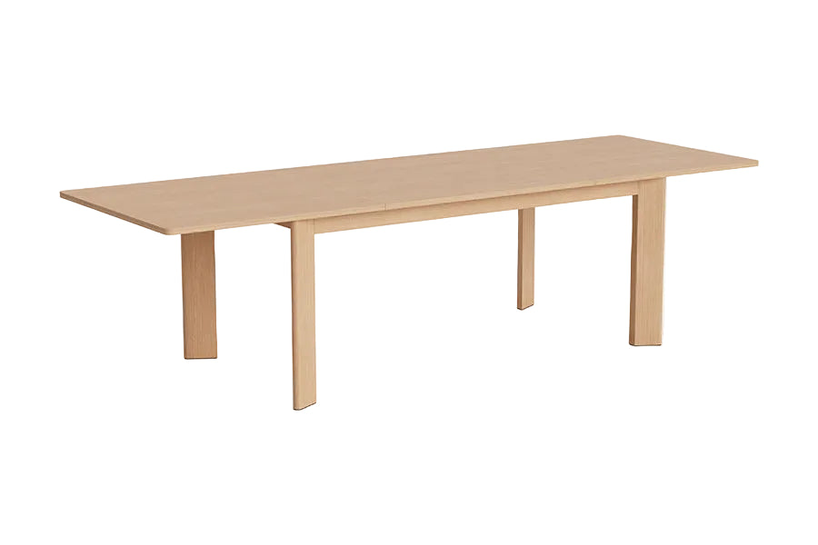 Chisel 630 spisebord med udtræk, L180-280 cm fra Hay