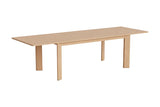 Chisel 630 spisebord med udtræk, L180-280 cm fra Hay - Lakeret eg - Jacobsen Plus