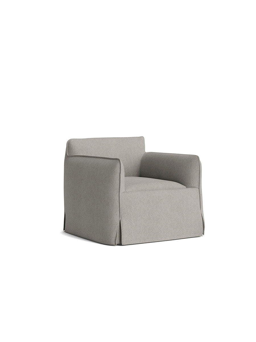 Mimi lænestol fra Hay - Turf Light Grey - Jacobsen Plus