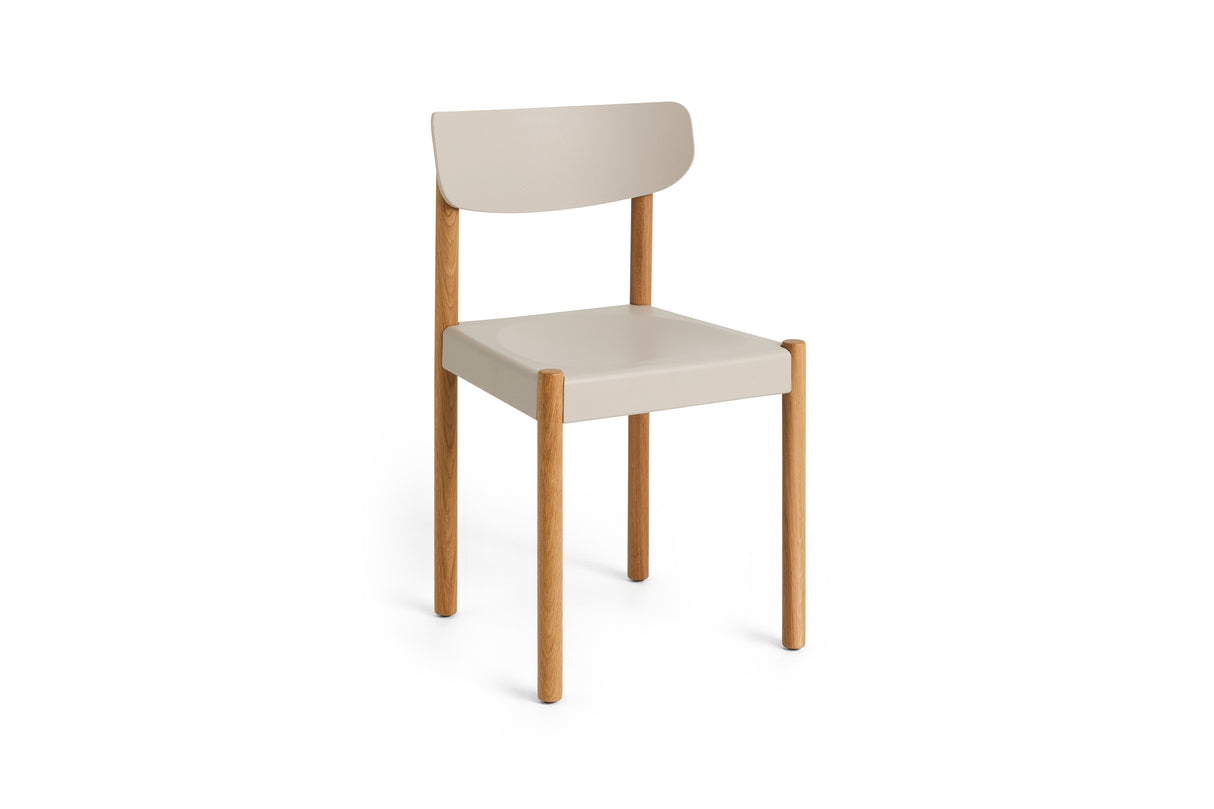 Pack Chair 10 fra Hay - Chalk grey - olieret eg - Jacobsen Plus