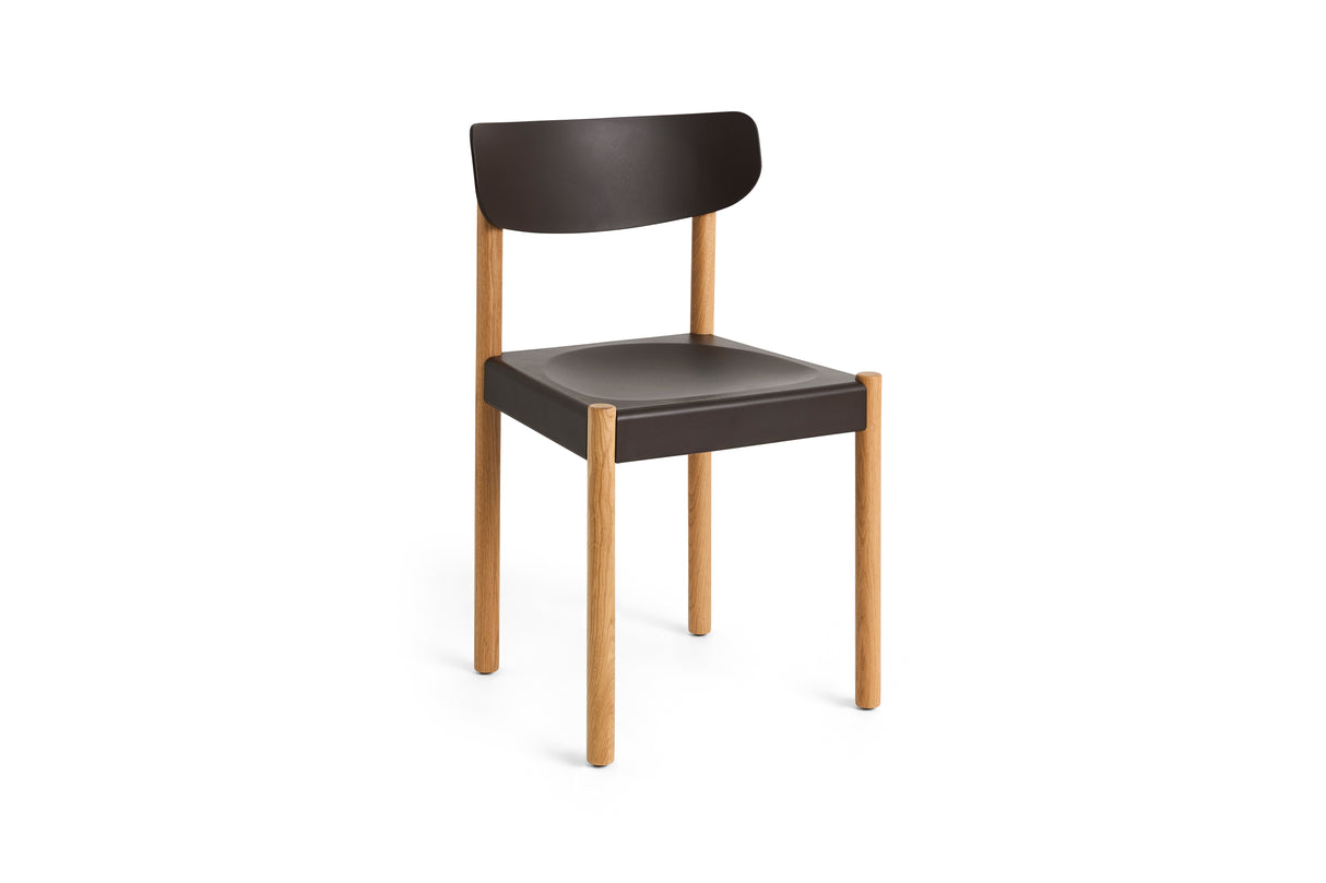 Pack Chair 10 fra Hay - Graphite brown - olieret eg - Jacobsen Plus