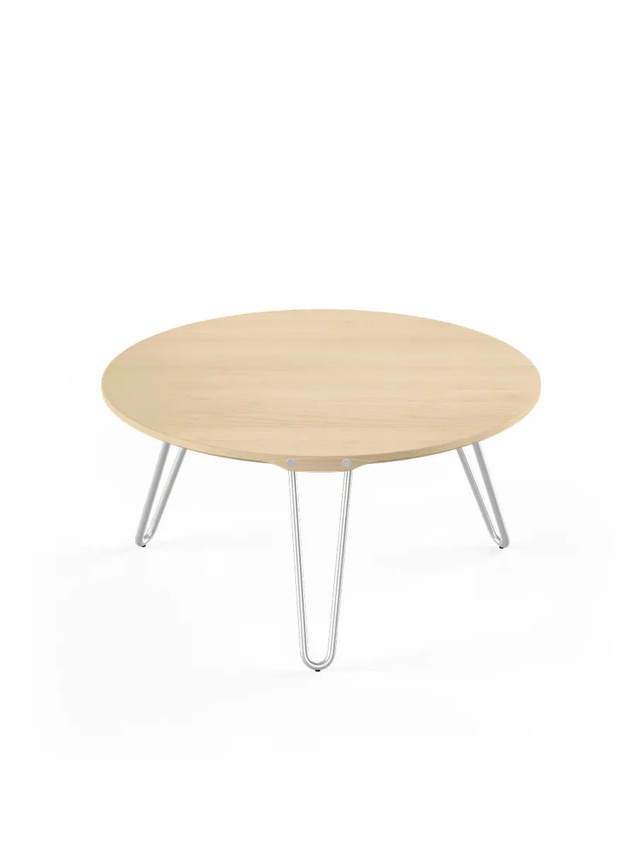 AK1810 Sidebord fra Naver Collection - Ask hvidolie / H: 30 cm / Rustfrit stål - Jacobsen Plus