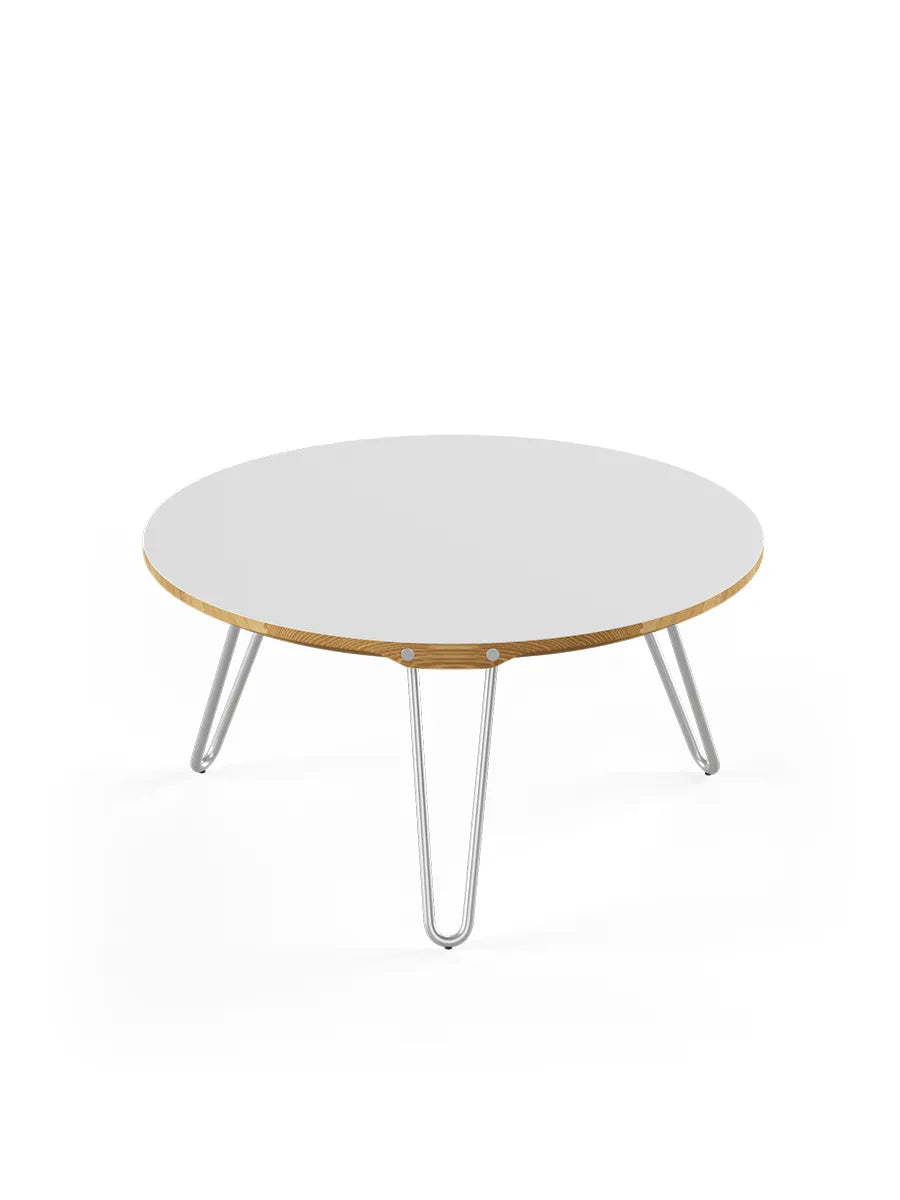 AK1811 Sidebord fra Naver Collection - Ask olie / H: 42 cm / Rustfrit stål - Jacobsen Plus
