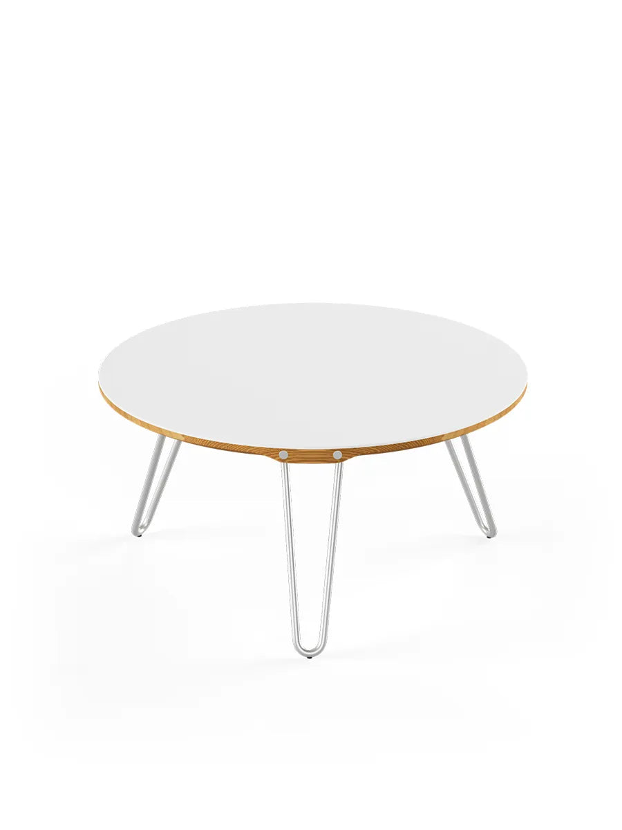 AK1811 Sidebord fra Naver Collection - Eg olie / H: 42 cm / Rustfrit stål - Jacobsen Plus