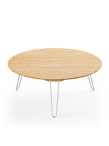 AK1850 Sofabord fra Naver Collection - Eg olie / H: 30 cm / Rustfrit stål - Jacobsen Plus