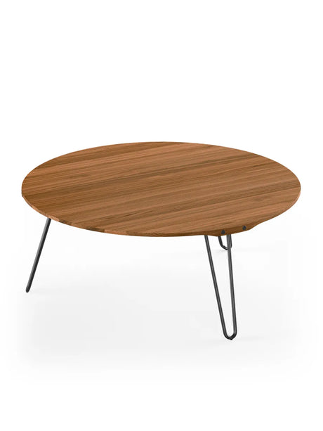 AK1850 Sofabord fra Naver Collection - Ask sortbejdset / H: 30 cm / Rustfrit stål - Jacobsen Plus