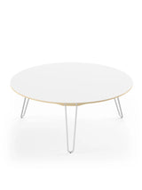 AK1851 Sofabord fra Naver Collection - Ask hvidolie / H: 42 cm / Rustfrit stål - Jacobsen Plus