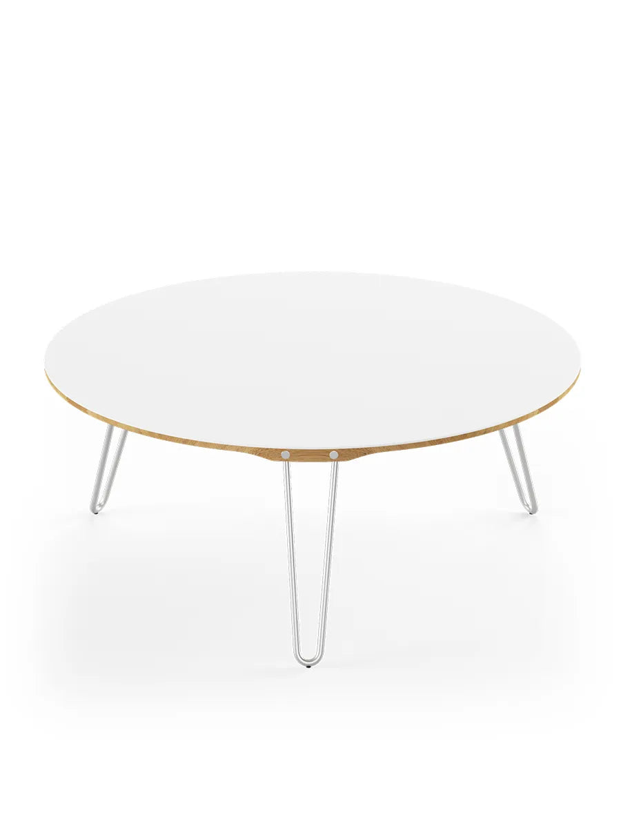 AK1851 Sofabord fra Naver Collection - Ask olie / H: 42 cm / Rustfrit stål - Jacobsen Plus