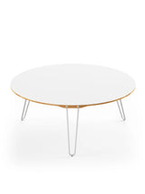 AK1851 Sofabord fra Naver Collection - Eg olie / H: 36 cm / Rustfrit stål - Jacobsen Plus
