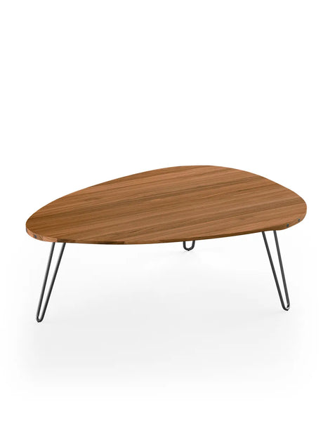 AK1860 Sofabord fra Naver Collection - Ask sortbejdset / H: 30 cm / Rustfrit stål - Jacobsen Plus