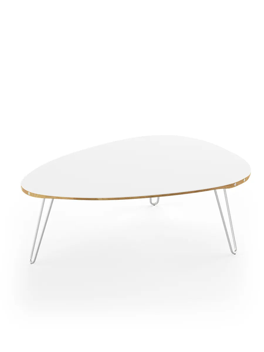 AK1861 Sofabord fra Naver Collection - Ask olie / H: 30 cm / Rustfrit stål - Jacobsen Plus