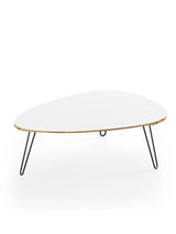 AK1861 Sofabord fra Naver Collection - Ask olie / H: 42 cm / Sort pulverlakeret - Jacobsen Plus