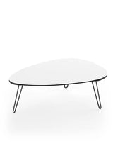 AK1861 Sofabord fra Naver Collection - Ask sortbejdset / H: 30 cm / Sort pulverlakeret - Jacobsen Plus