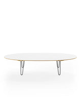 AK1881 Sofabord fra Naver Collection - Ask olie / H: 42 cm / Sort pulverlakeret - Jacobsen Plus