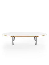 AK1881 Sofabord fra Naver Collection - Eg olie / H: 42 cm / Sort pulverlakeret - Jacobsen Plus