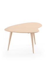 Strawberry Sofabord fra Naver Collection - Hvidolieret eg / Benhøjde: 46 cm / Uden stålkapper - Jacobsen Plus