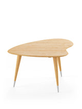 Strawberry Sofabord fra Naver Collection - Olieret eg / Benhøjde: 46 cm / Med stålkapper - Jacobsen Plus