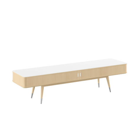 AK 2720 TV-bord fra Naver Collection - Ask hvidolie - Jacobsen Plus