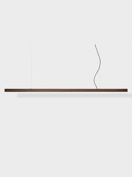 I Model Pendel, m. ledning fra Anour - Messing / 300 cm / Bruneret - Jacobsen Plus