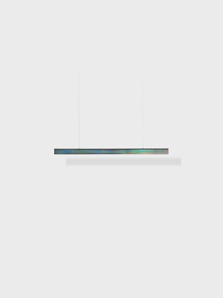 I Model Pendel, ledningsfri fra Anour - Messing / 100 cm / Dark opal chrome - Jacobsen Plus