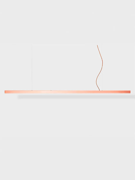 I Model Pendel, m. ledning fra Anour - Kobber / 300 cm / Børstet - Jacobsen Plus