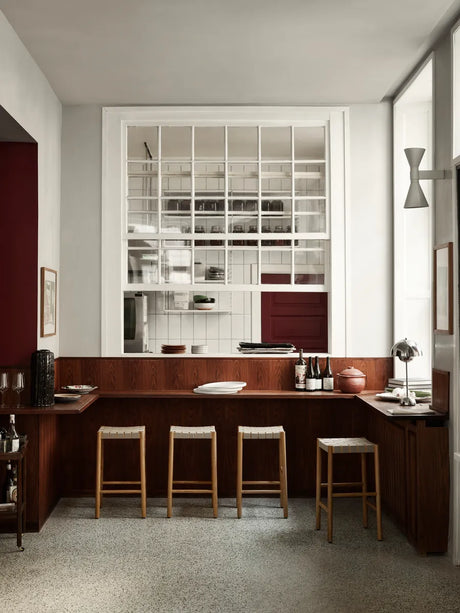 Betty barstol TK7 fra &Tradition - Oak-Natural - Jacobsen Plus