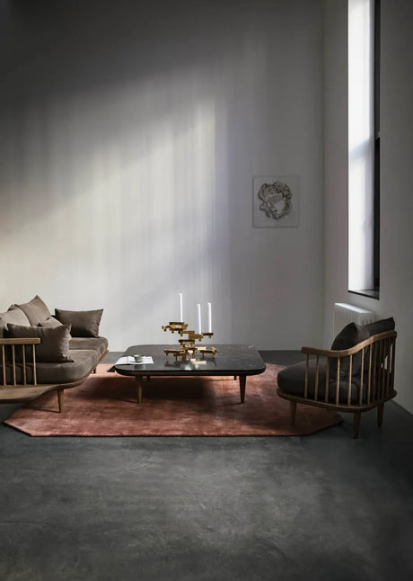 Fly Sofa SC2 fra &Tradition - Hvidolieret eg - Hot Madison 094 - Jacobsen Plus