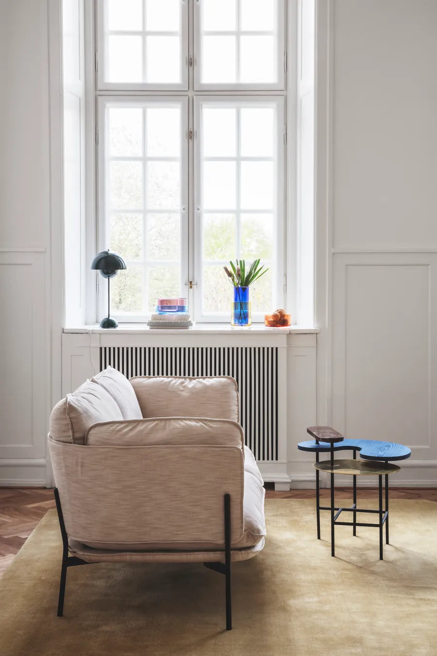 Flowerpot VP3 bordlampe af Verner Panton